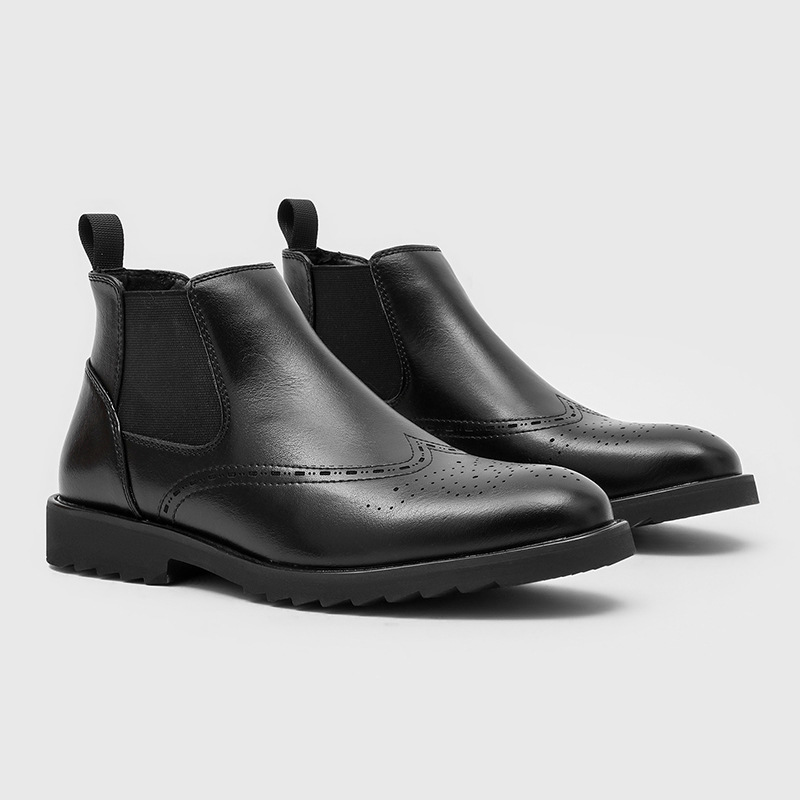 Men'S Shoes Brogues - New 2026 Vintage British Men Leather