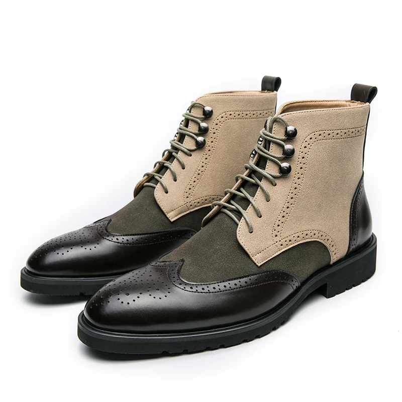 Retro Black High Top Men's Bro - Men'S Shoes Brogues recensie en prijs