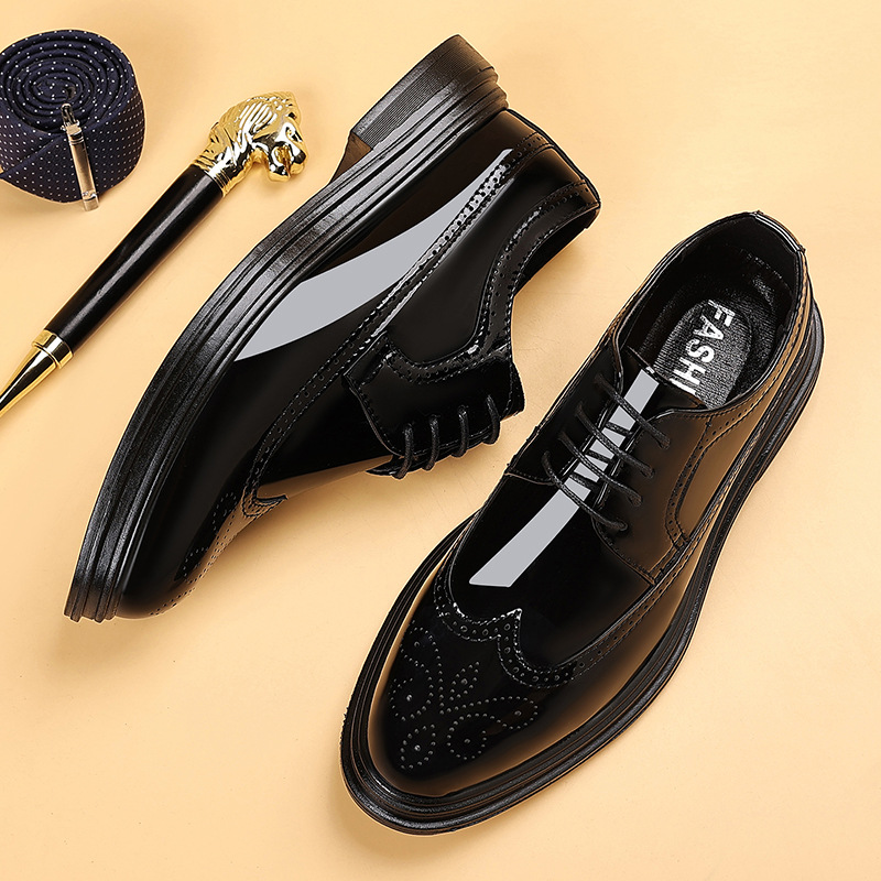 Men's Patent Leather Brogue Dr - Men'S Shoes Brogues recensie en prijs