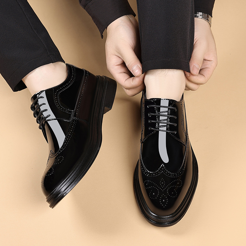 Men's Patent Leather Brogue Dr - Men'S Shoes Brogues recensie en prijs
