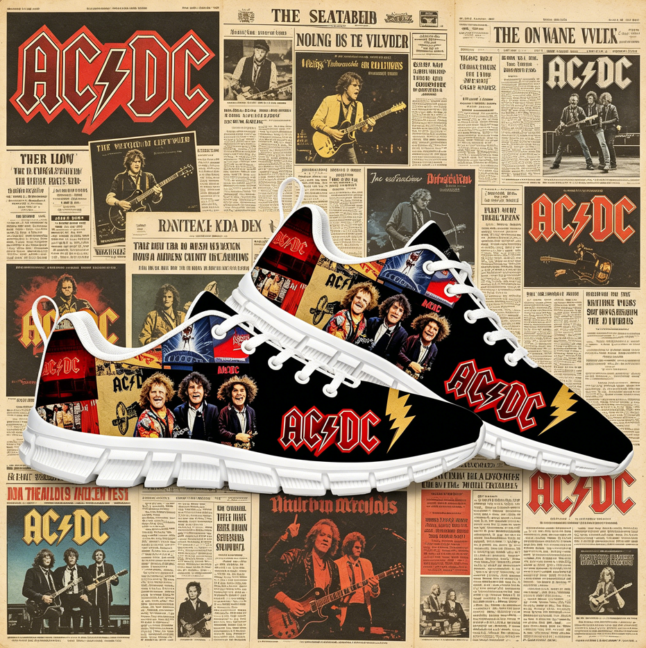 AC Rock Band DC Custom Printed - Men'S Shoes Dc recensie en prijs