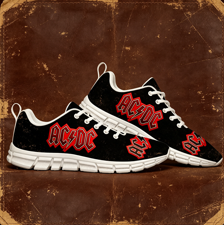 AC Rock Band DC Custom Printed - Men'S Shoes Dc recensie en prijs