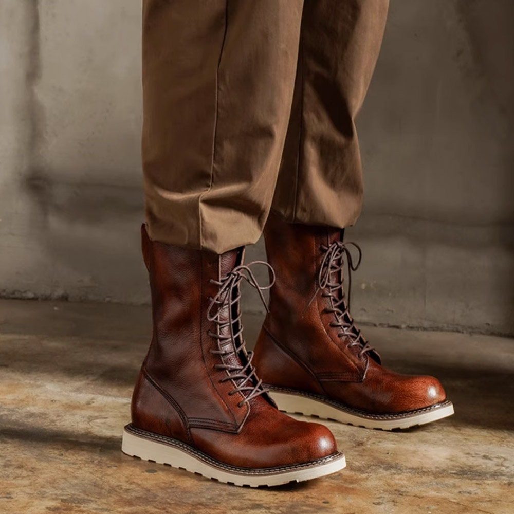 Men's Cow Genuine Leather Moto - Men'S Shoes Brogues recensie en prijs