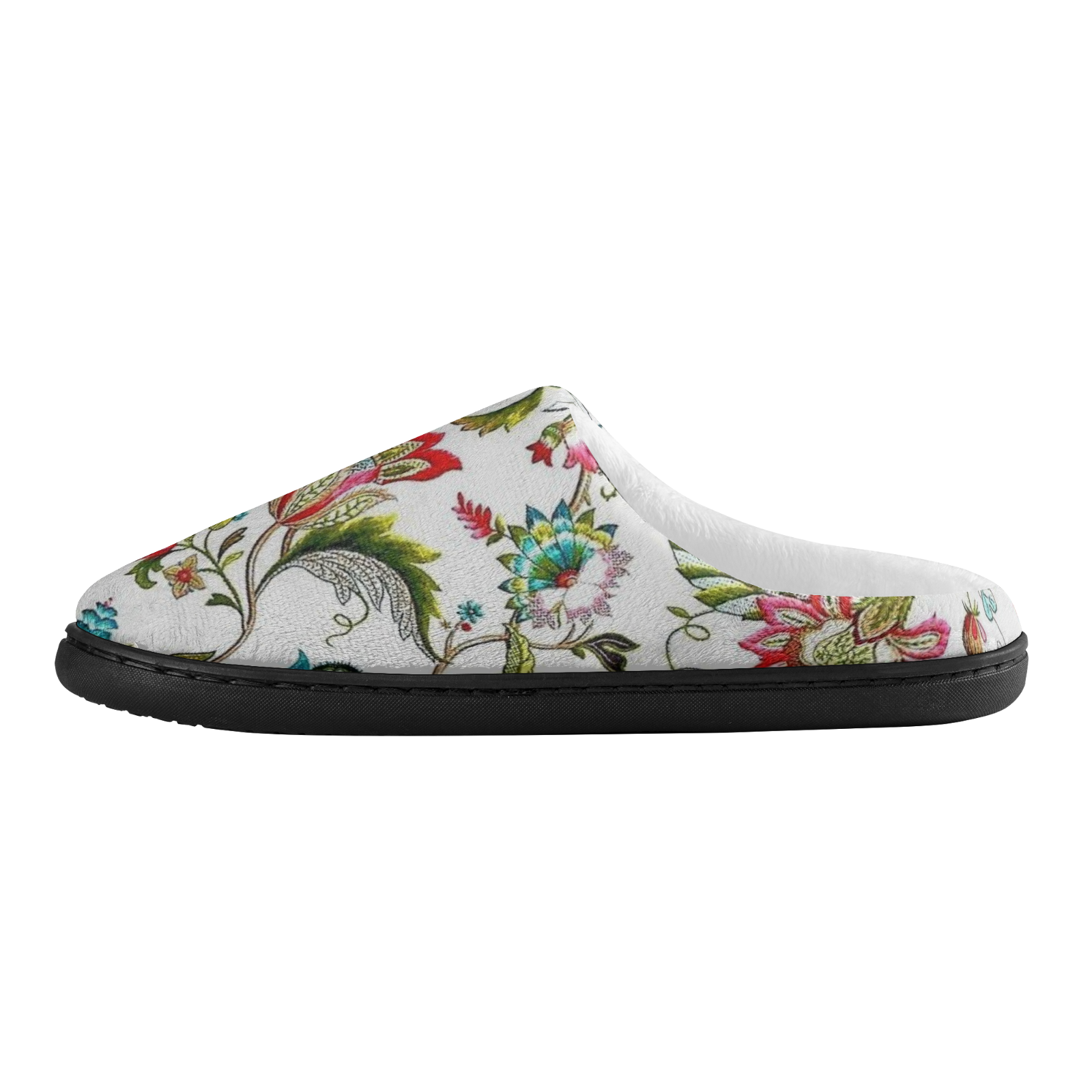 Floral pattern Home Cotton Sli - Men Shoes High recensie en prijs