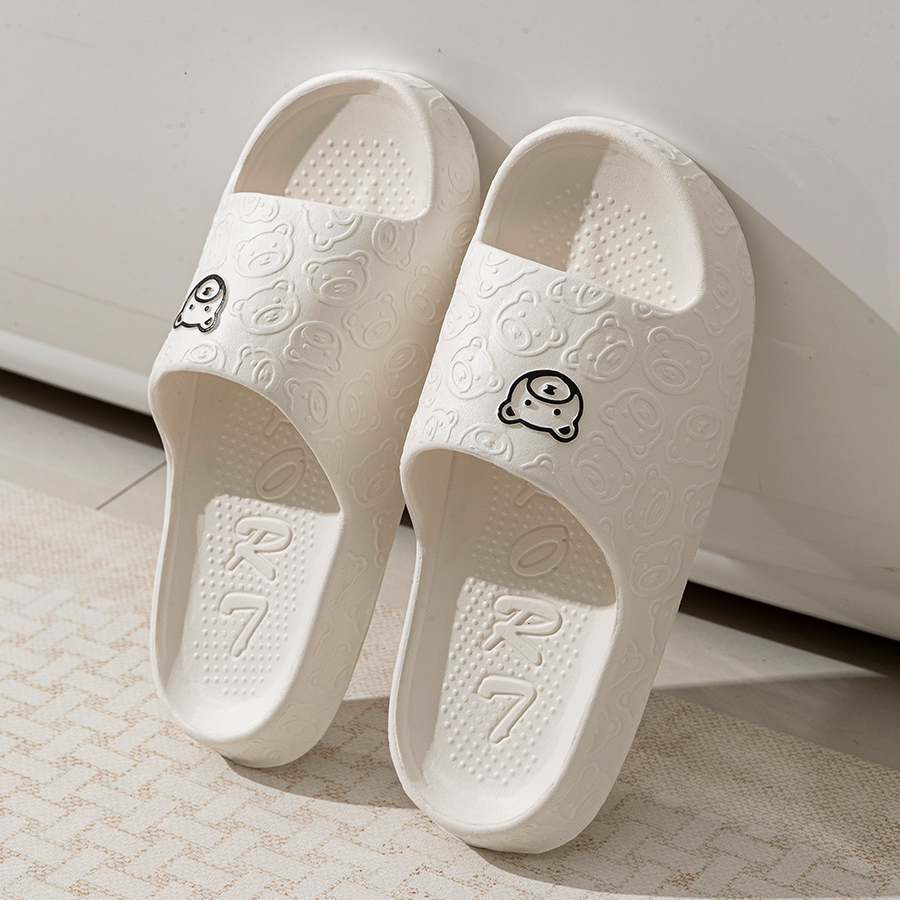 Printting Cute Bear Women Slip - Men Shoes Size recensie en prijs