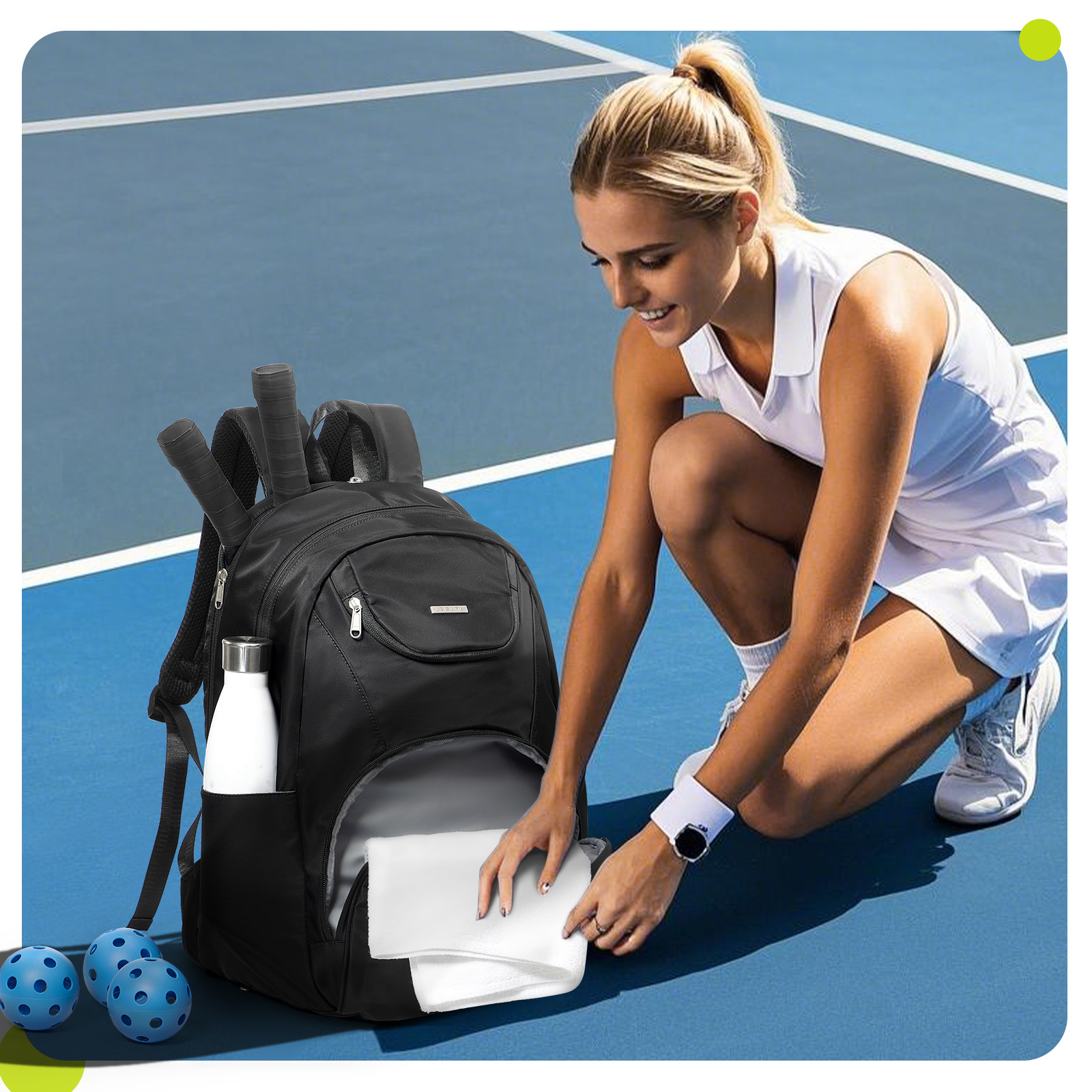 Tennis Bag Tennis Backpack 2 R - Men'S Shoes To Women'S recensie en prijs