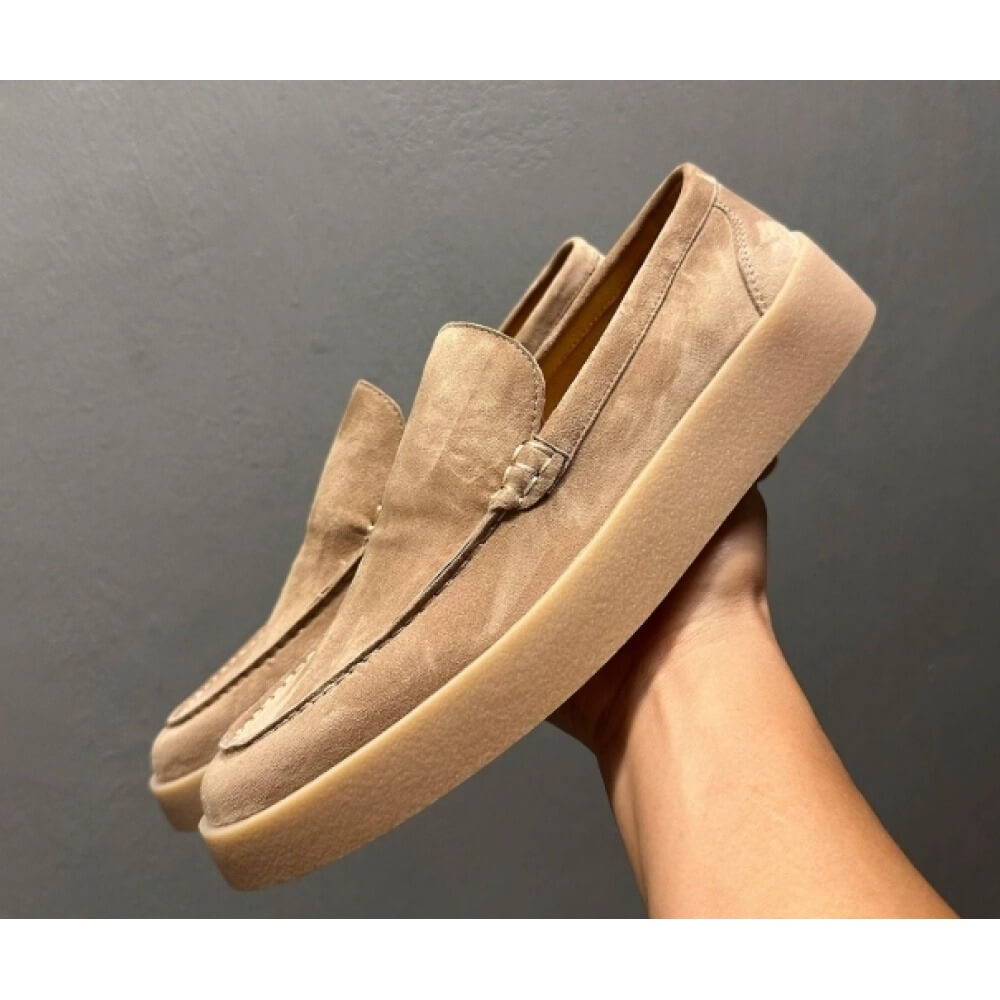 Luxury Beige Suede Platform Lo - Men'S Shoes Smart recensie en prijs