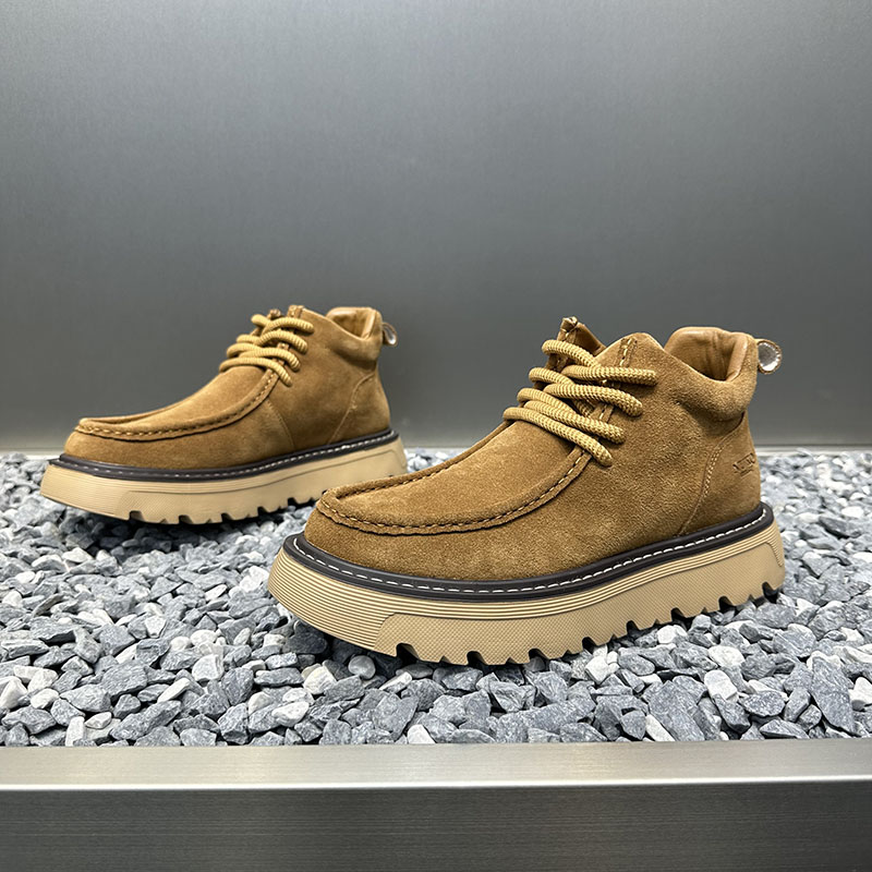 Thick Sole Outdoor Pu Leather  - Men'S Shoes New Balance recensie en prijs