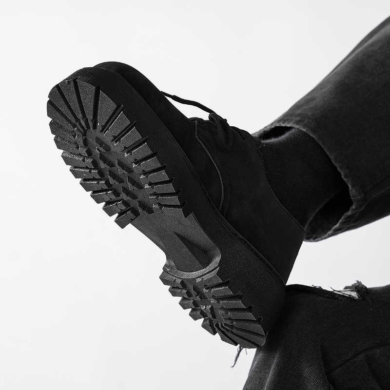 Round Foot Without Heel Brown  - Men Shoes Size recensie en prijs