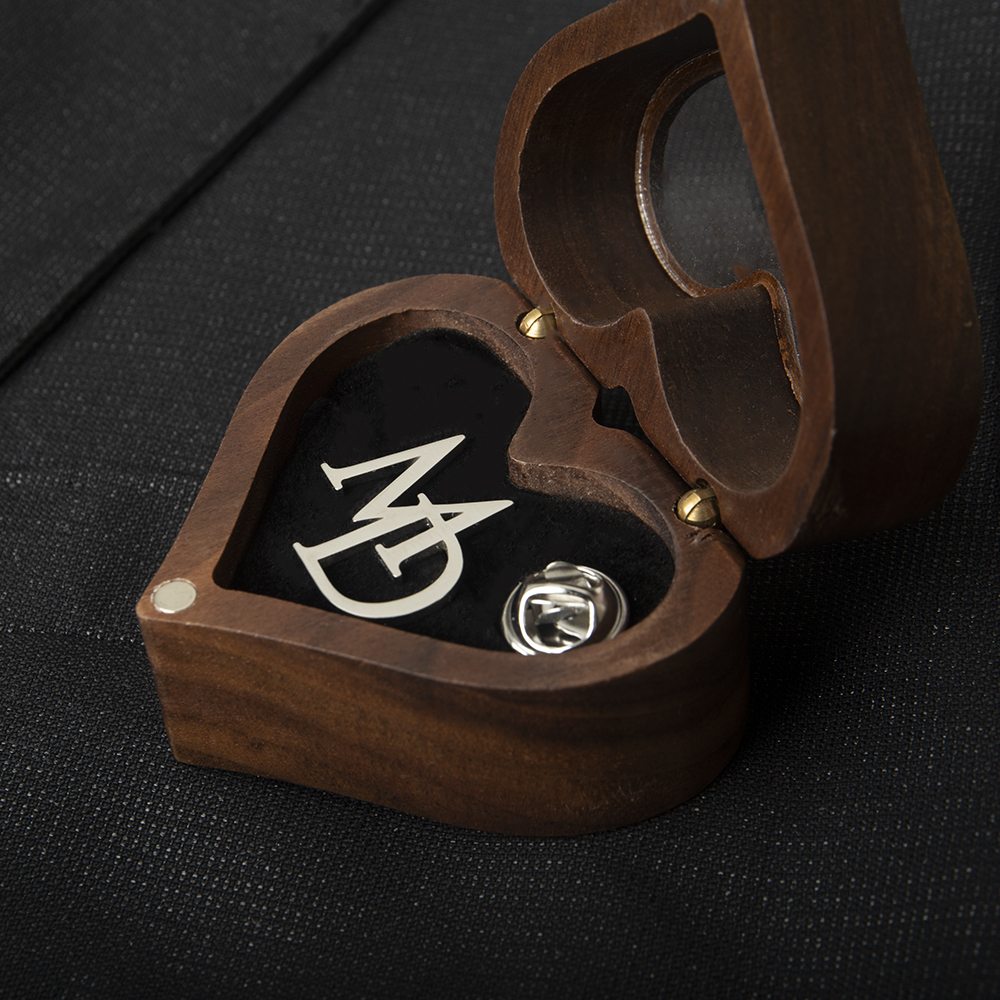 Tangula Custom Initials Brooch - Men'S Shoes Brogues recensie en prijs