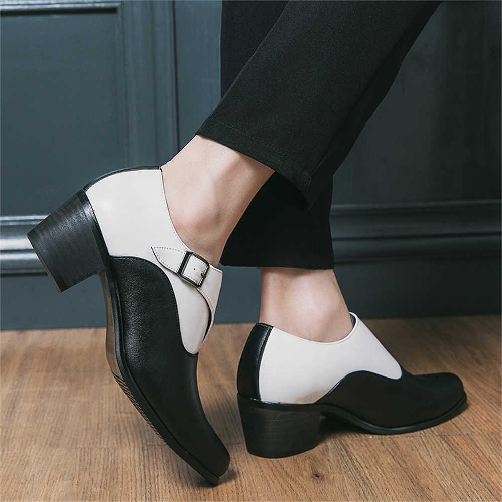 Normal Leather Ballroom Dancin - Men Shoes High recensie en prijs