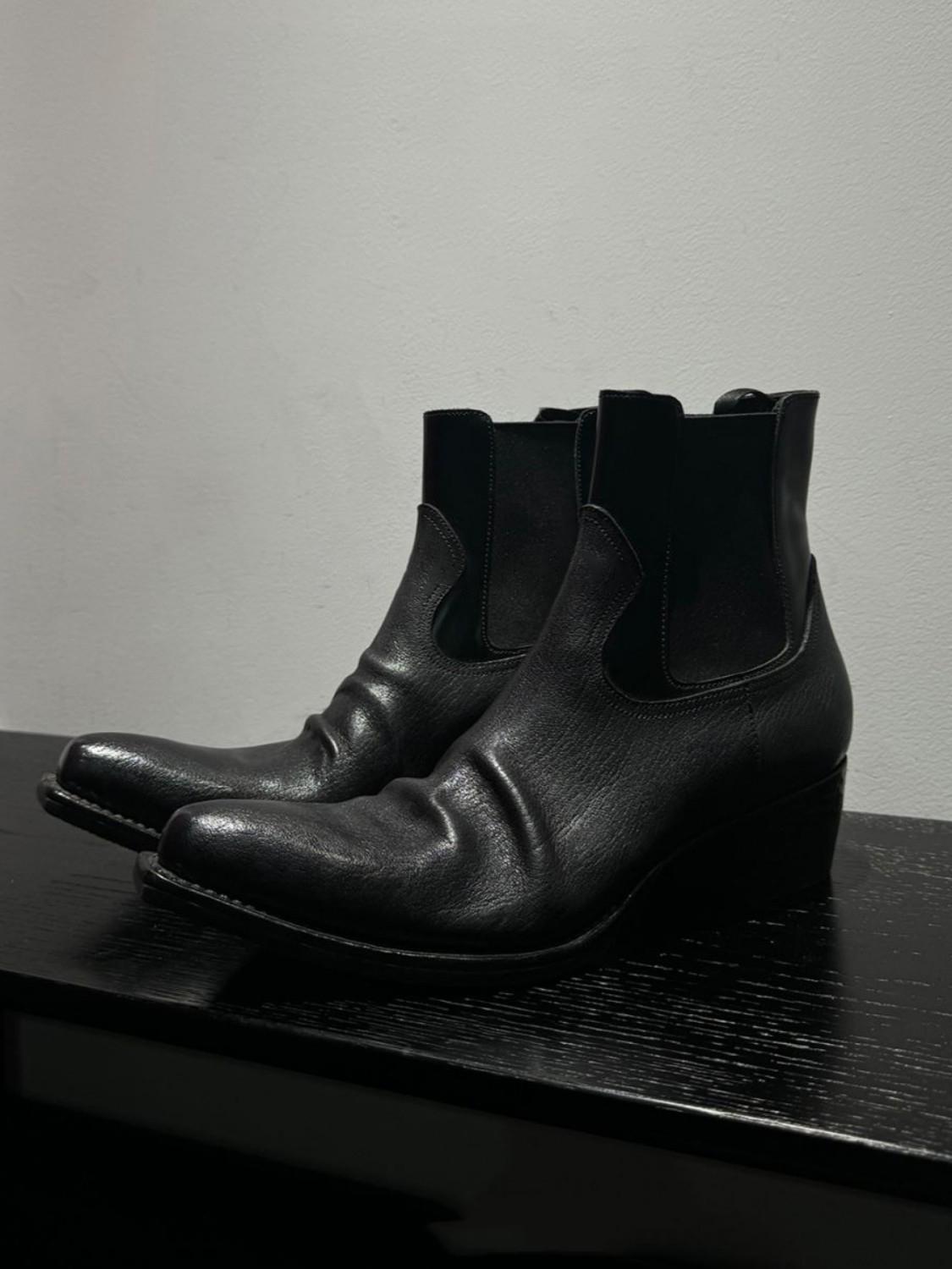 Men's Black Leather Chelsea Bo - Men'S Shoes Smart recensie en prijs