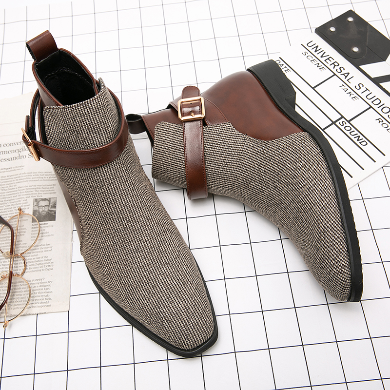 Classic Ankle Boots Men High Q - Men'S Shoes Brogues recensie en prijs