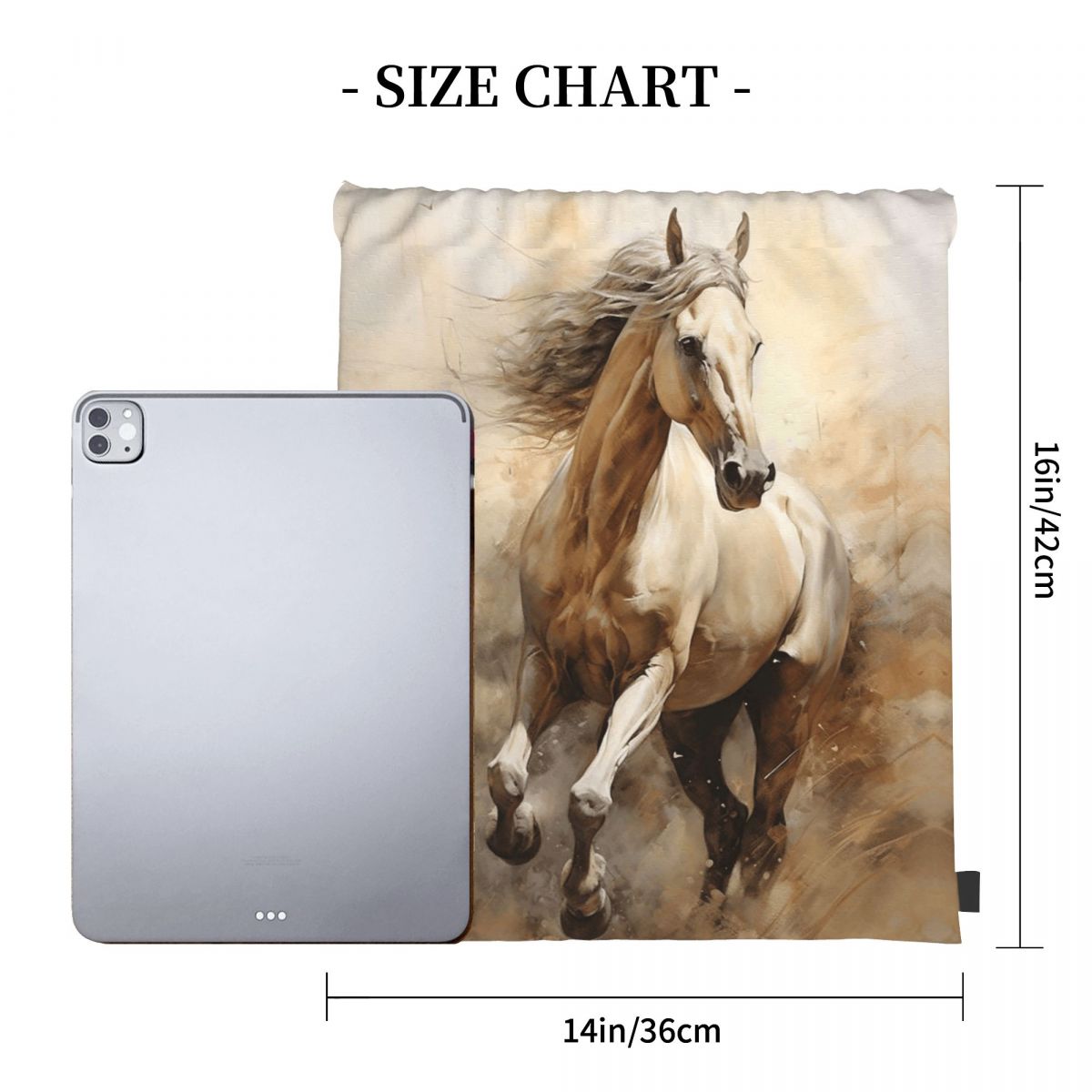 Horse Galloping In The Desert  - Men Shoes Illustration recensie en prijs