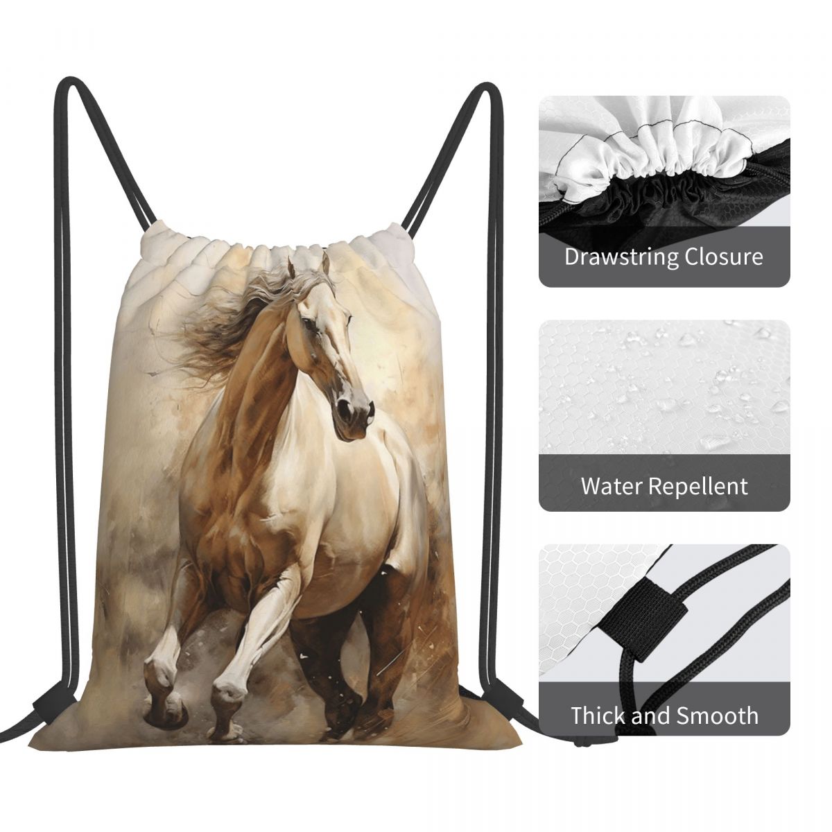 Horse Galloping In The Desert  - Men Shoes Illustration recensie en prijs